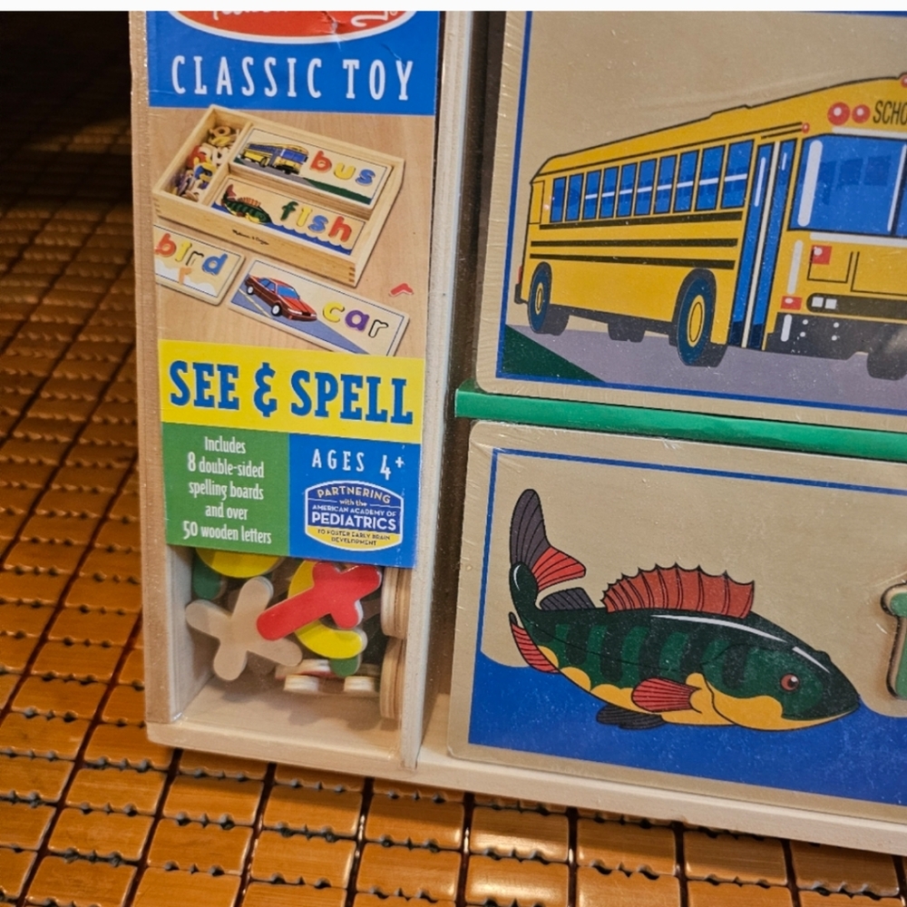 Melissa & Doug See & Spell, NWT - Picture 2 of 4